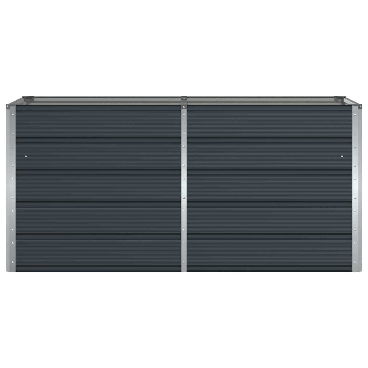 Planter Anthracite 160 x 80 x 75 cm Steel