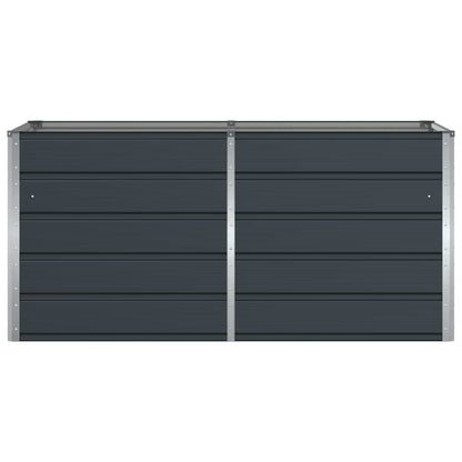Planter Anthracite 160 x 80 x 75 cm Steel