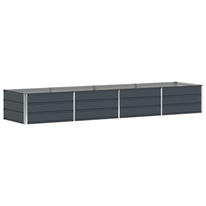 Planter Anthracite 320 x 80 x 45 cm Steel