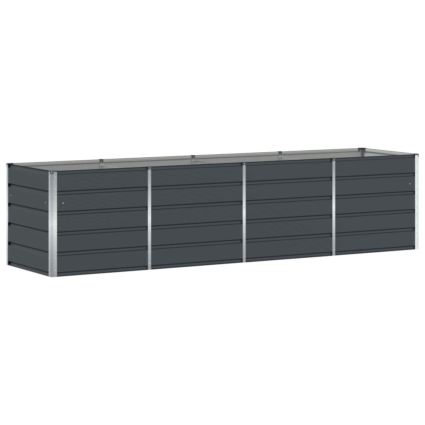 Planter Anthracite 320 x 80 x 75 cm Steel