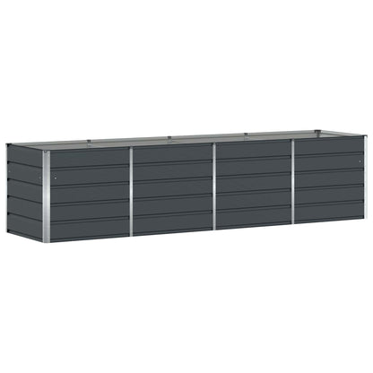 Planter Anthracite 320 x 80 x 75 cm Steel