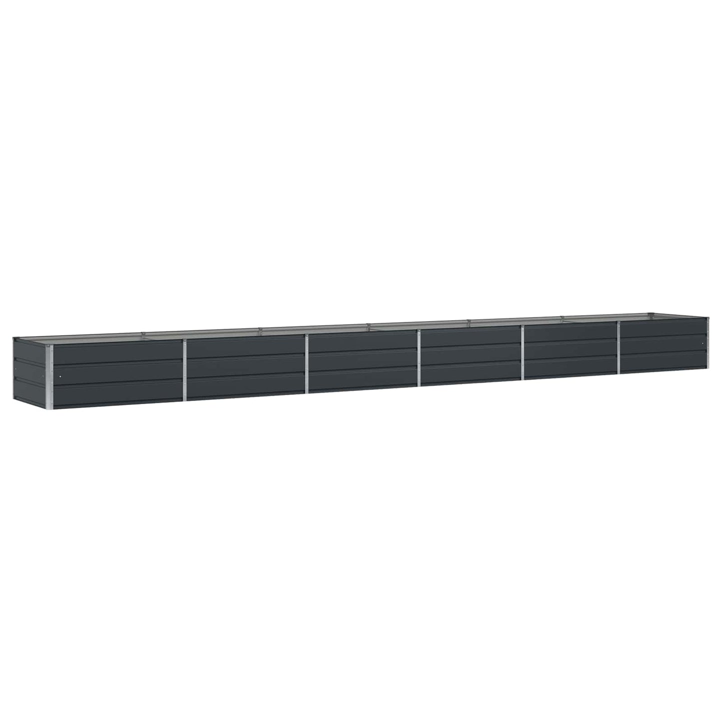 Planter Anthracite 600 x 80 x 45 cm Steel