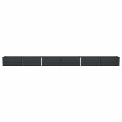Planter Anthracite 600 x 80 x 45 cm Steel