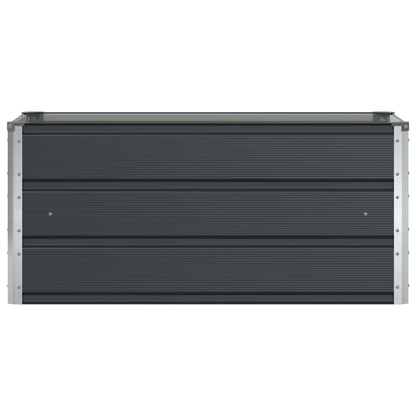 Planter Anthracite 100 x 50 x 45 cm Galvanised Steel
