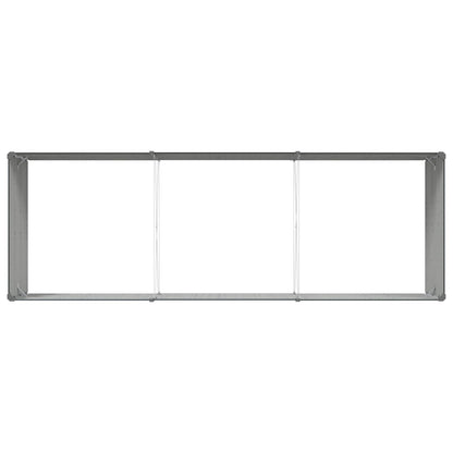 Planter Anthracite 290 x 100 x 45 cm Galvanised Steel