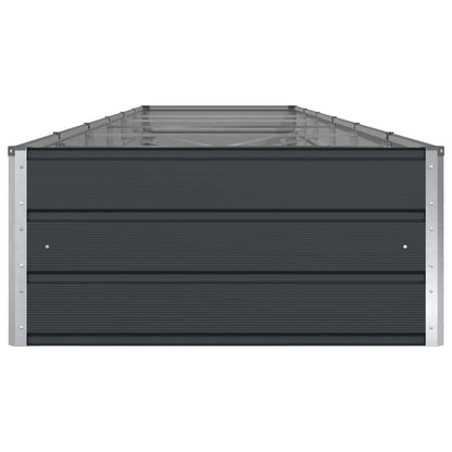 Planter Anthracite 580 x 100 x 45 cm Galvanised Steel