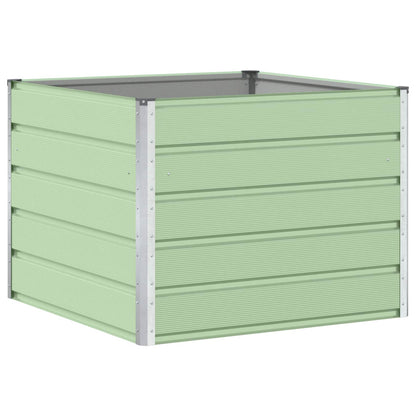 Planter Pastel Green 100 x 100 x 75 cm Steel