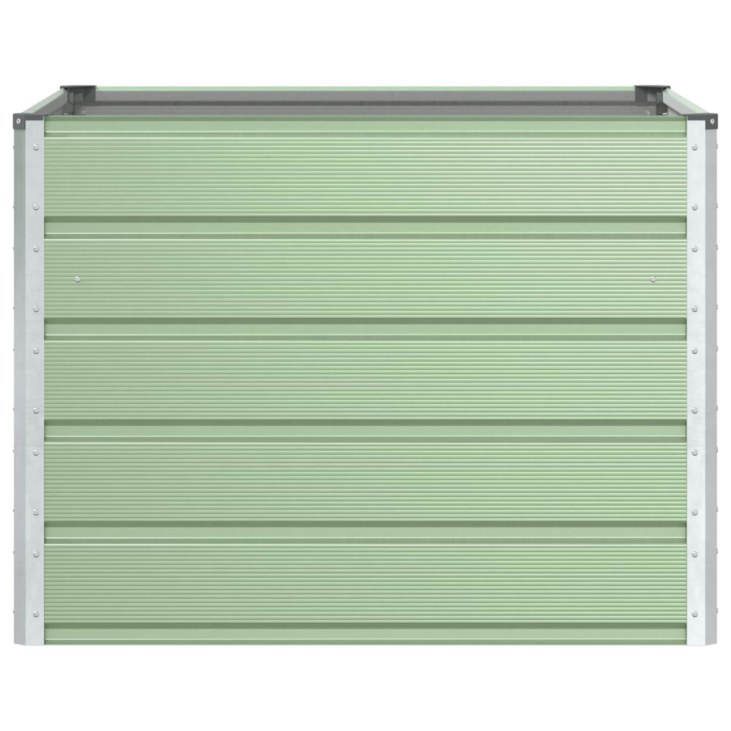 Planter Pastel Green 100 x 100 x 75 cm Steel