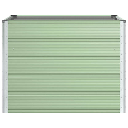 Planter Pastel Green 100 x 100 x 75 cm Steel