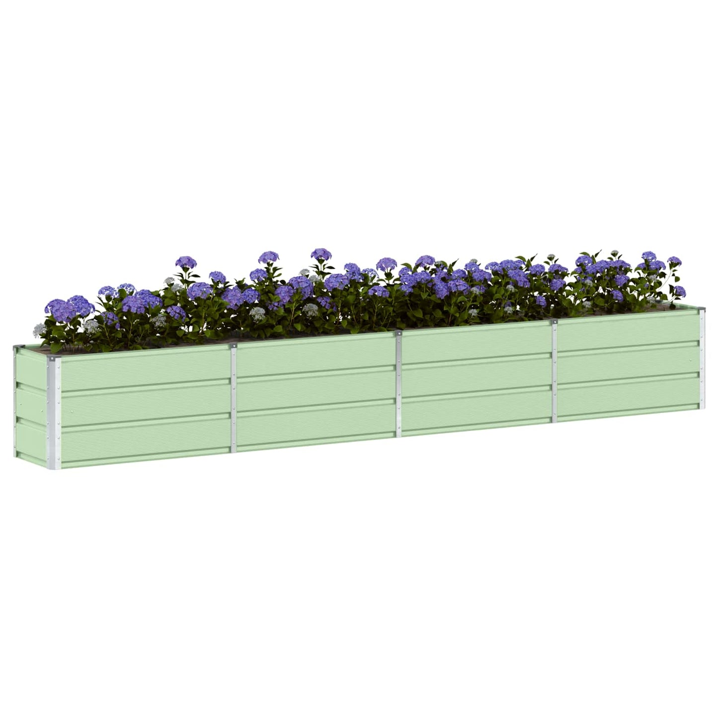 Planter Green 320 x 40 x 45 cm Steel