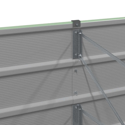 Planter Green 320 x 40 x 75 cm Steel