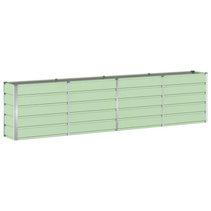 Planter Green 320 x 40 x 75 cm Steel