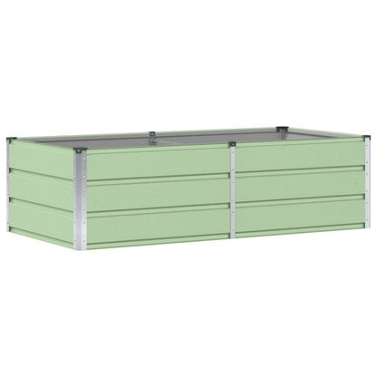 Planter Green 160 x 80 x 45 cm Steel
