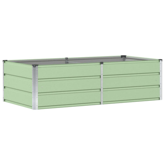Planter Green 160 x 80 x 45 cm Steel