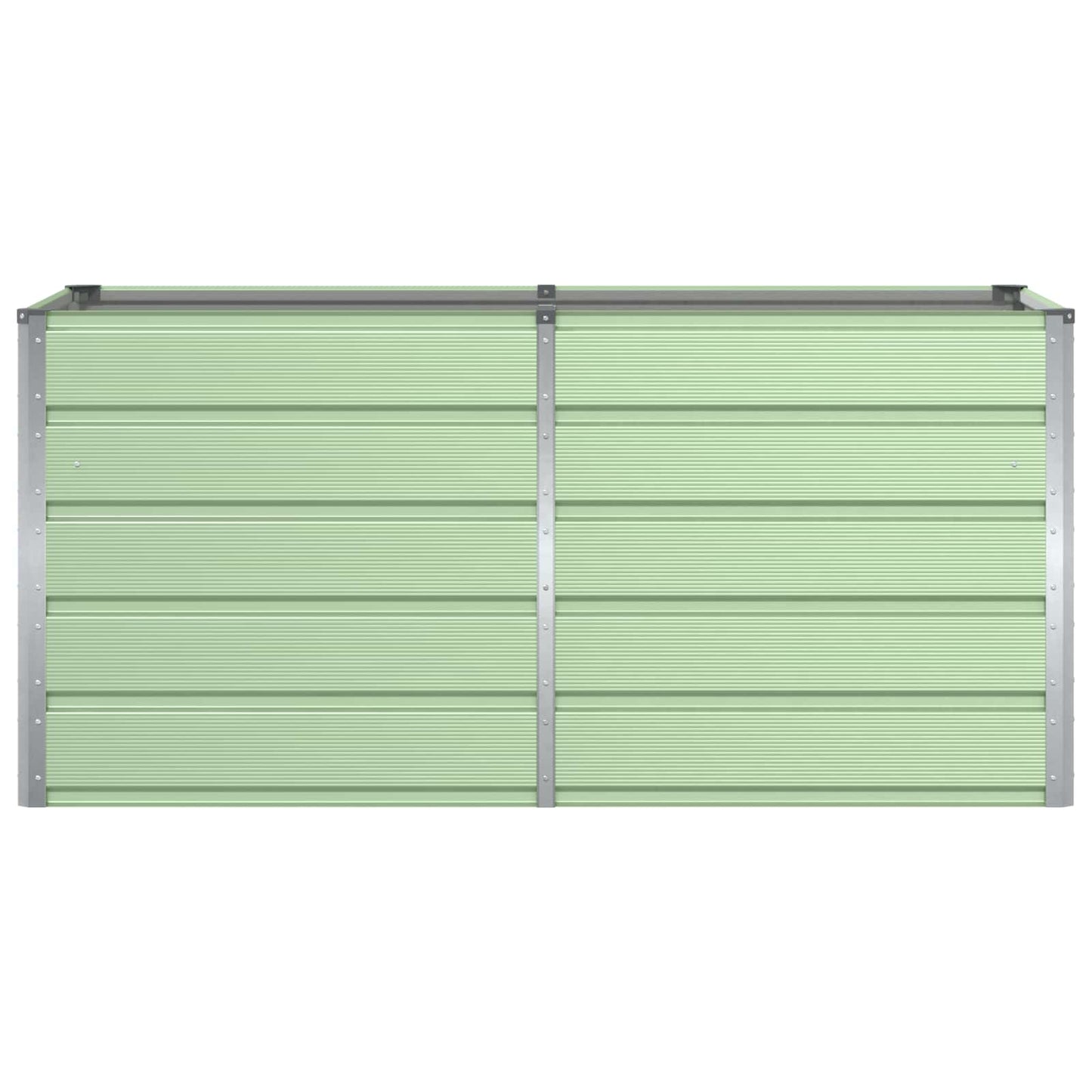 Planter Green 160 x 80 x 75 cm Steel