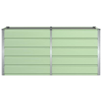 Planter Green 160 x 80 x 75 cm Steel