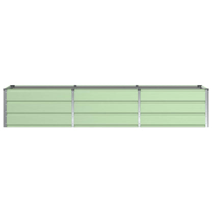 Planter Green 240 x 80 x 45 cm Steel