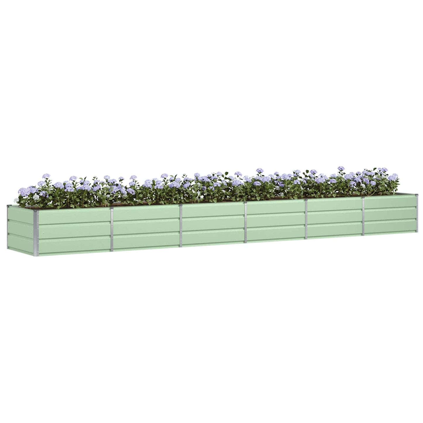 Planter Green 480 x 80 x 45 cm Steel