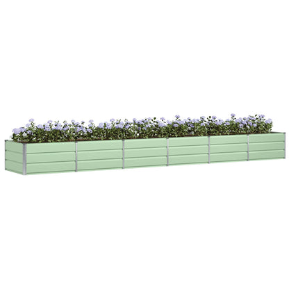 Planter Green 480 x 80 x 45 cm Steel