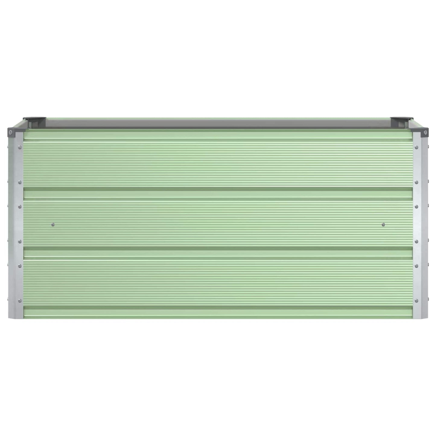 Planter Pastel Green 100 x 50 x 45 cm Galvanised Steel