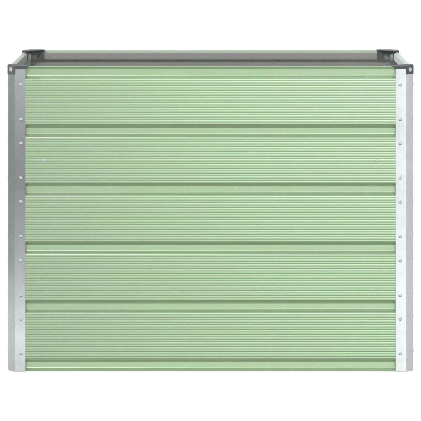 Planter Pastel Green 100 x 50 x 77 cm Galvanised Steel