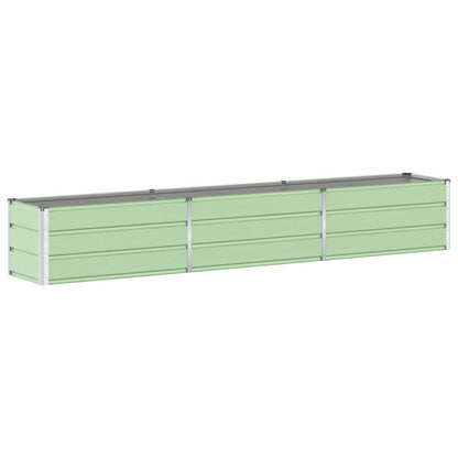 Planter Pastel Green 290 x 50 x 45 cm Galvanised Steel