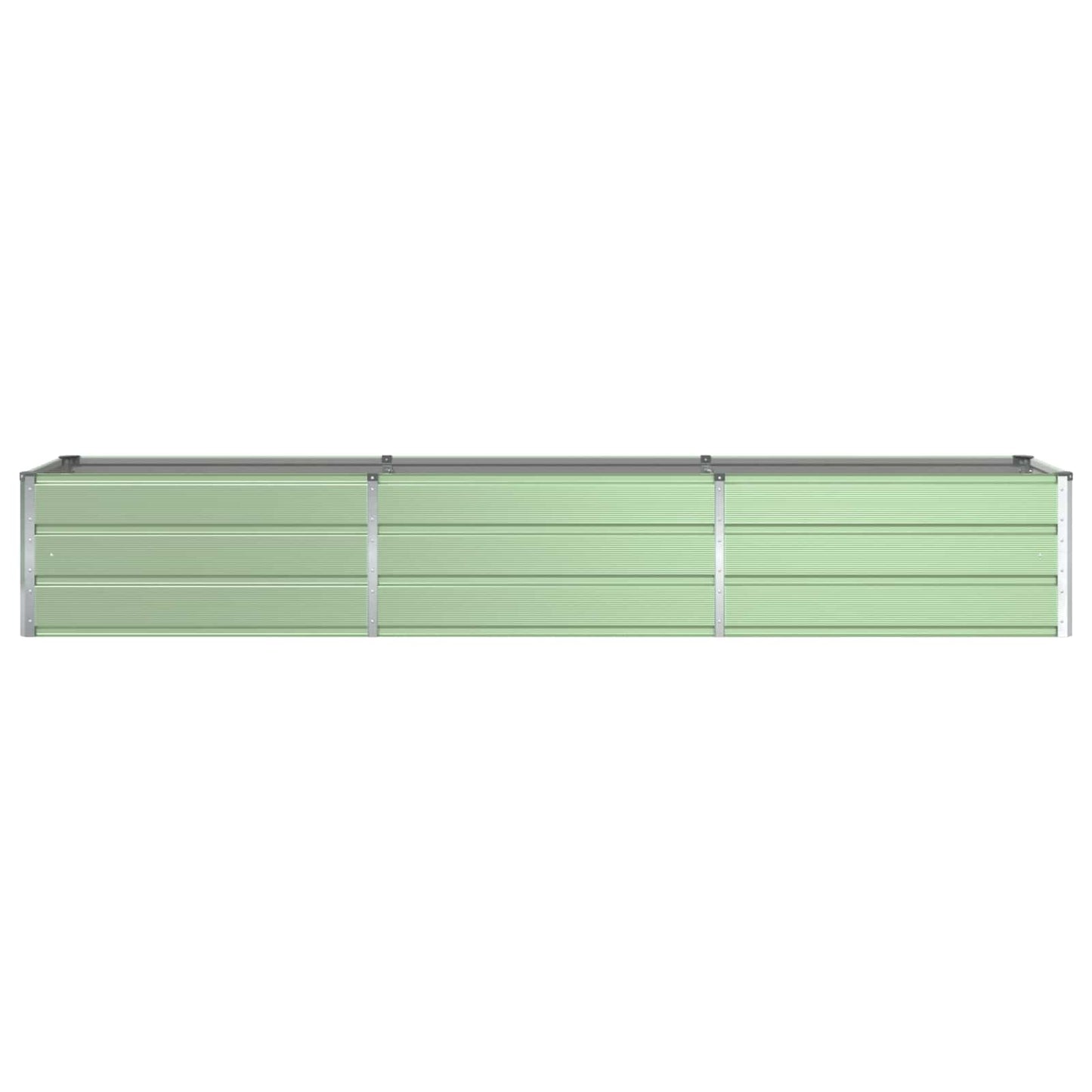 Planter Pastel Green 290 x 50 x 45 cm Galvanised Steel