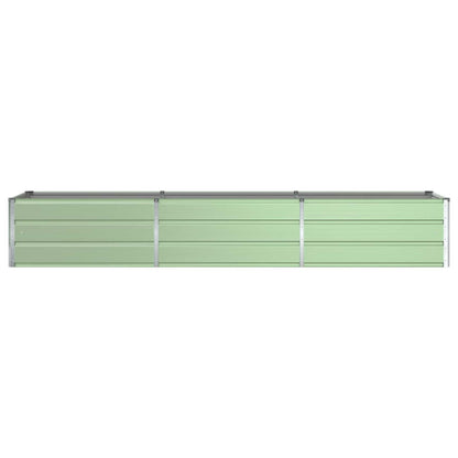 Planter Pastel Green 290 x 50 x 45 cm Galvanised Steel