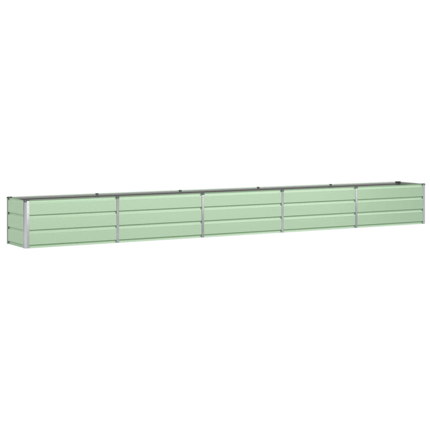 Planter Pastel Green 480 x 50 x 45 cm Galvanised Steel
