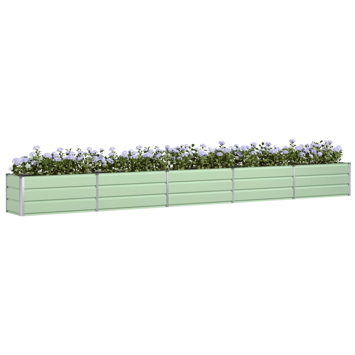Planter Pastel Green 480 x 50 x 45 cm Galvanised Steel