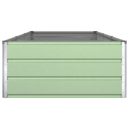 Planter Pastel Green 290 x 100 x 45 cm Galvanised Steel