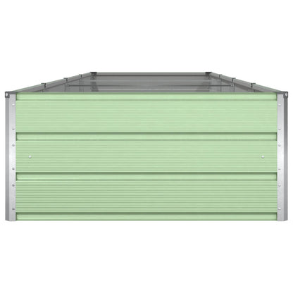Planter Pastel Green 385 x 100 x 45 cm Galvanised Steel