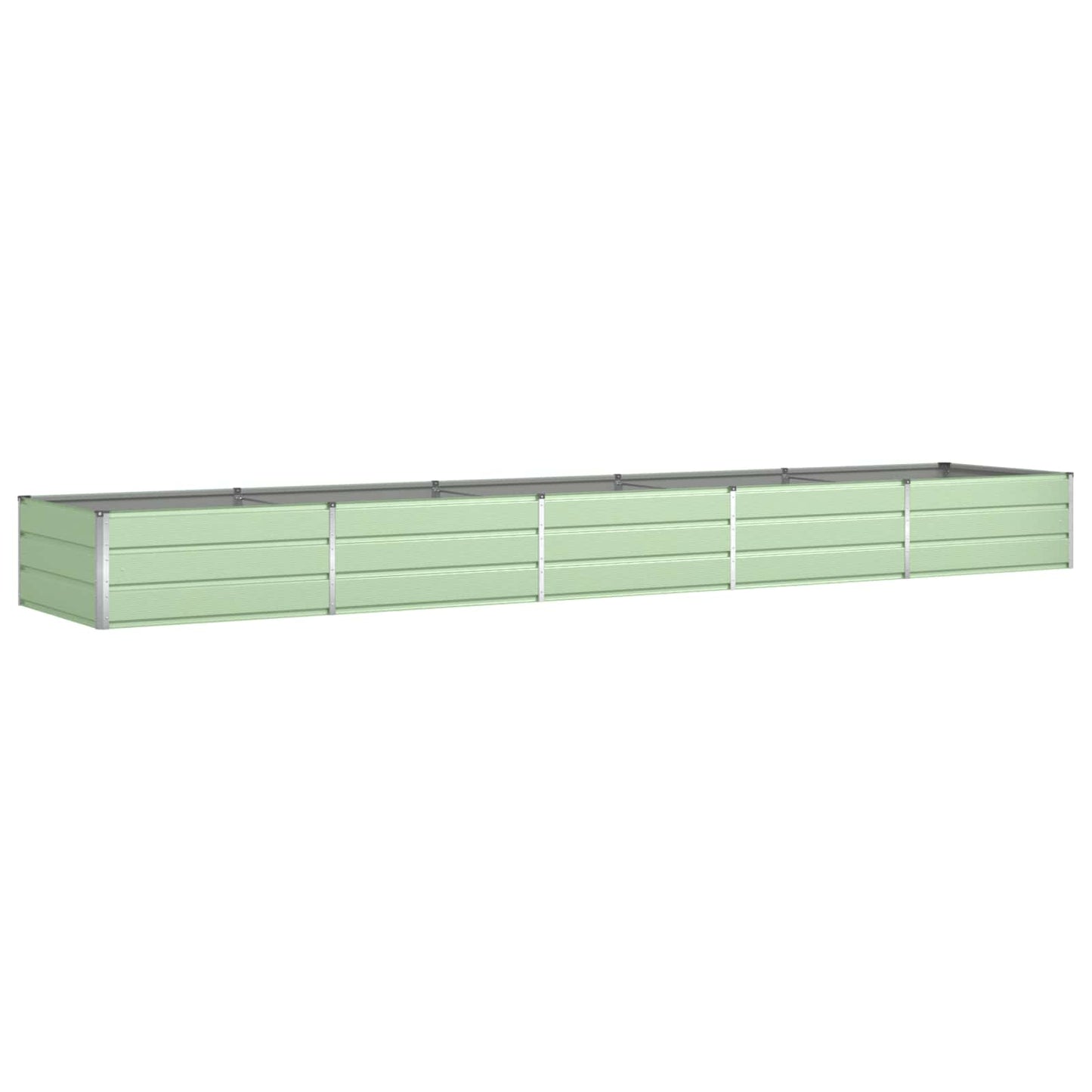 Planter Pastel Green 480 x 100 x 45 cm Galvanised Steel