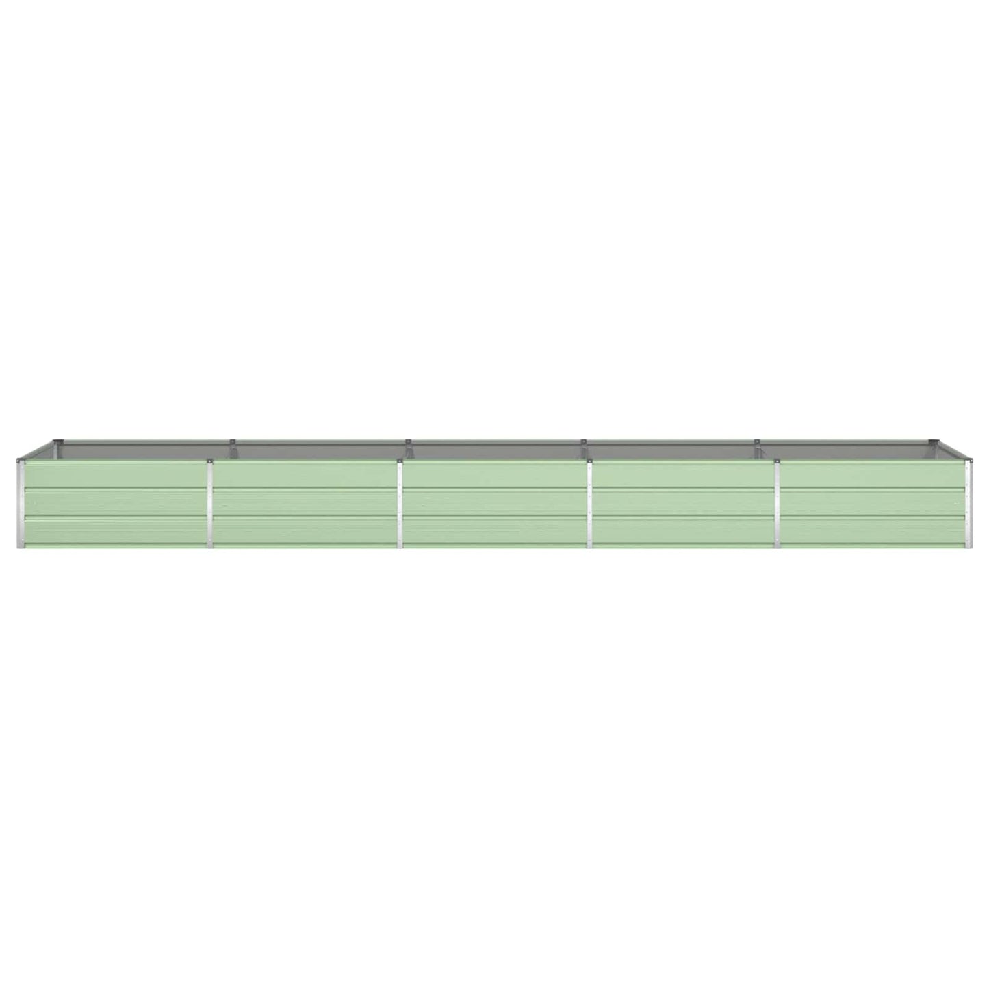 Planter Pastel Green 480 x 100 x 45 cm Galvanised Steel