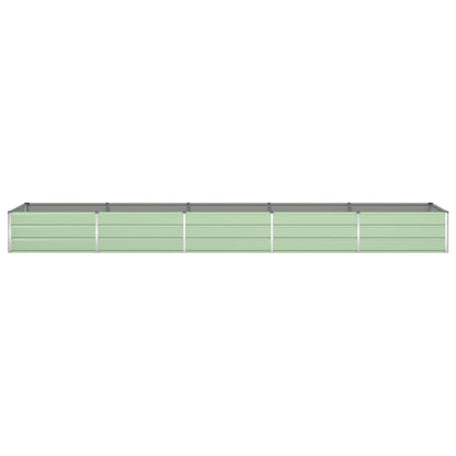 Planter Pastel Green 480 x 100 x 45 cm Galvanised Steel