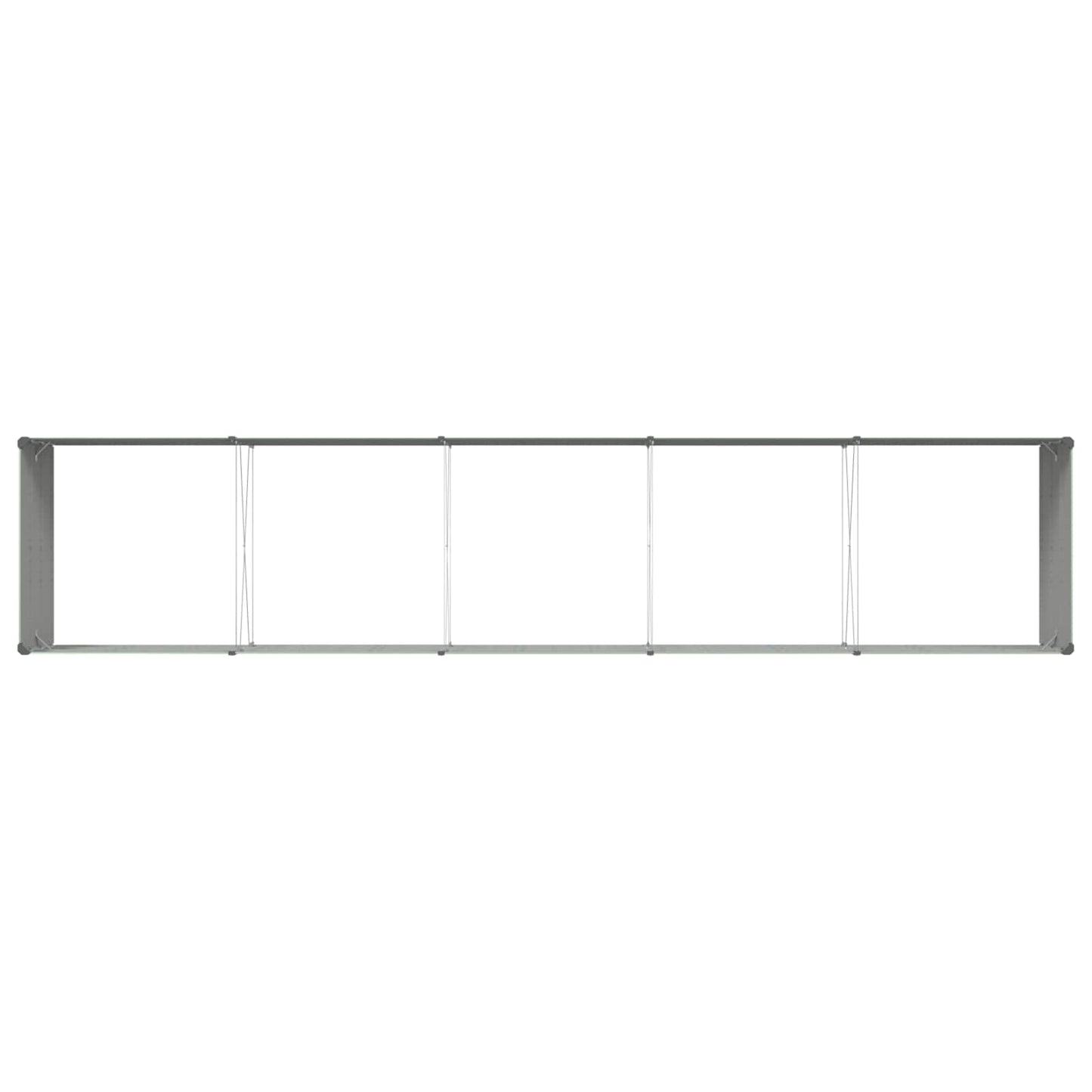 Planter Pastel Green 480 x 100 x 45 cm Galvanised Steel