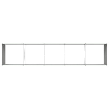 Planter Pastel Green 480 x 100 x 45 cm Galvanised Steel