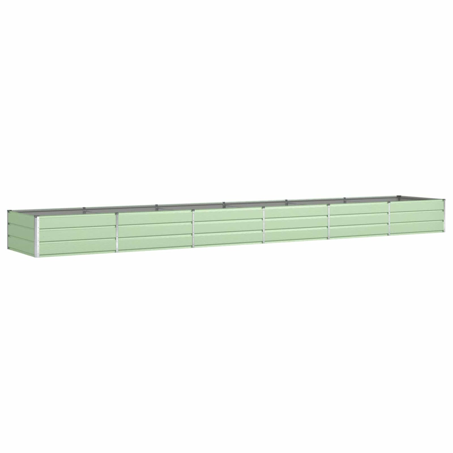 Planter Pastel Green 580 x 100 x 45 cm Galvanised Steel