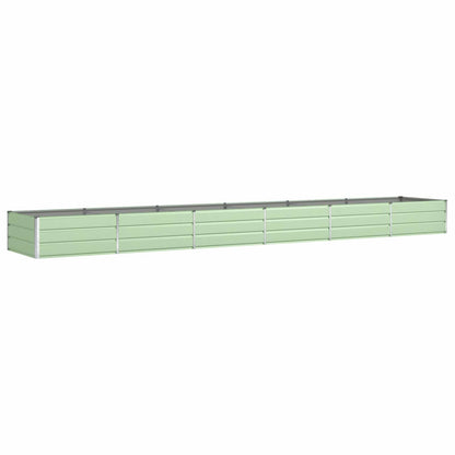 Planter Pastel Green 580 x 100 x 45 cm Galvanised Steel
