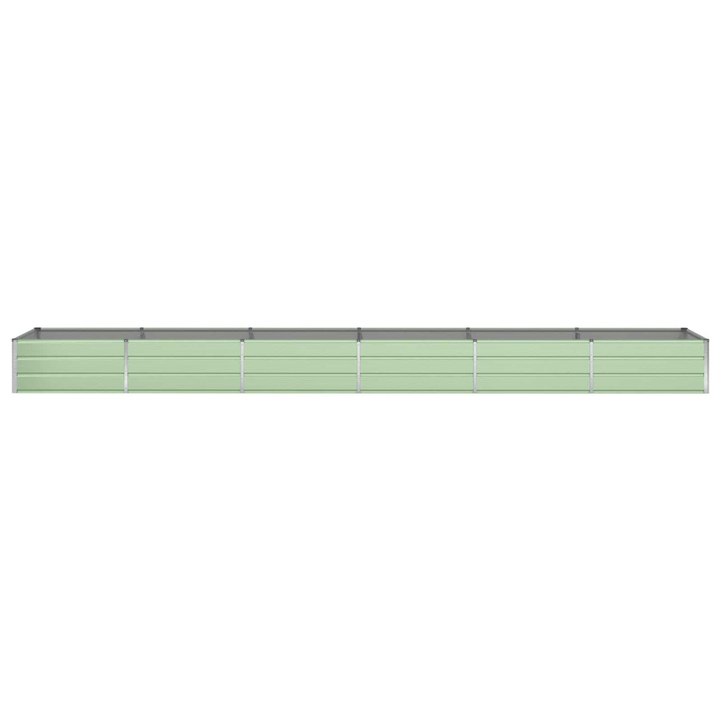 Planter Pastel Green 580 x 100 x 45 cm Galvanised Steel