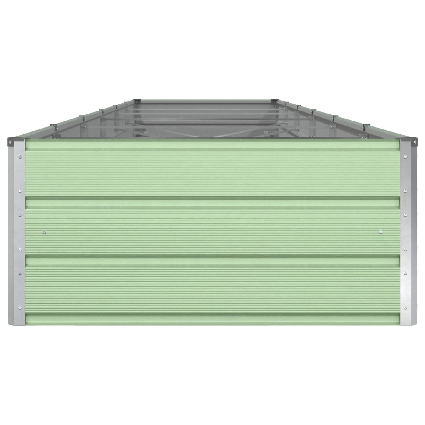 Planter Pastel Green 580 x 100 x 45 cm Galvanised Steel