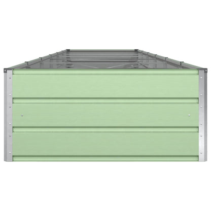 Planter Pastel Green 580 x 100 x 45 cm Galvanised Steel