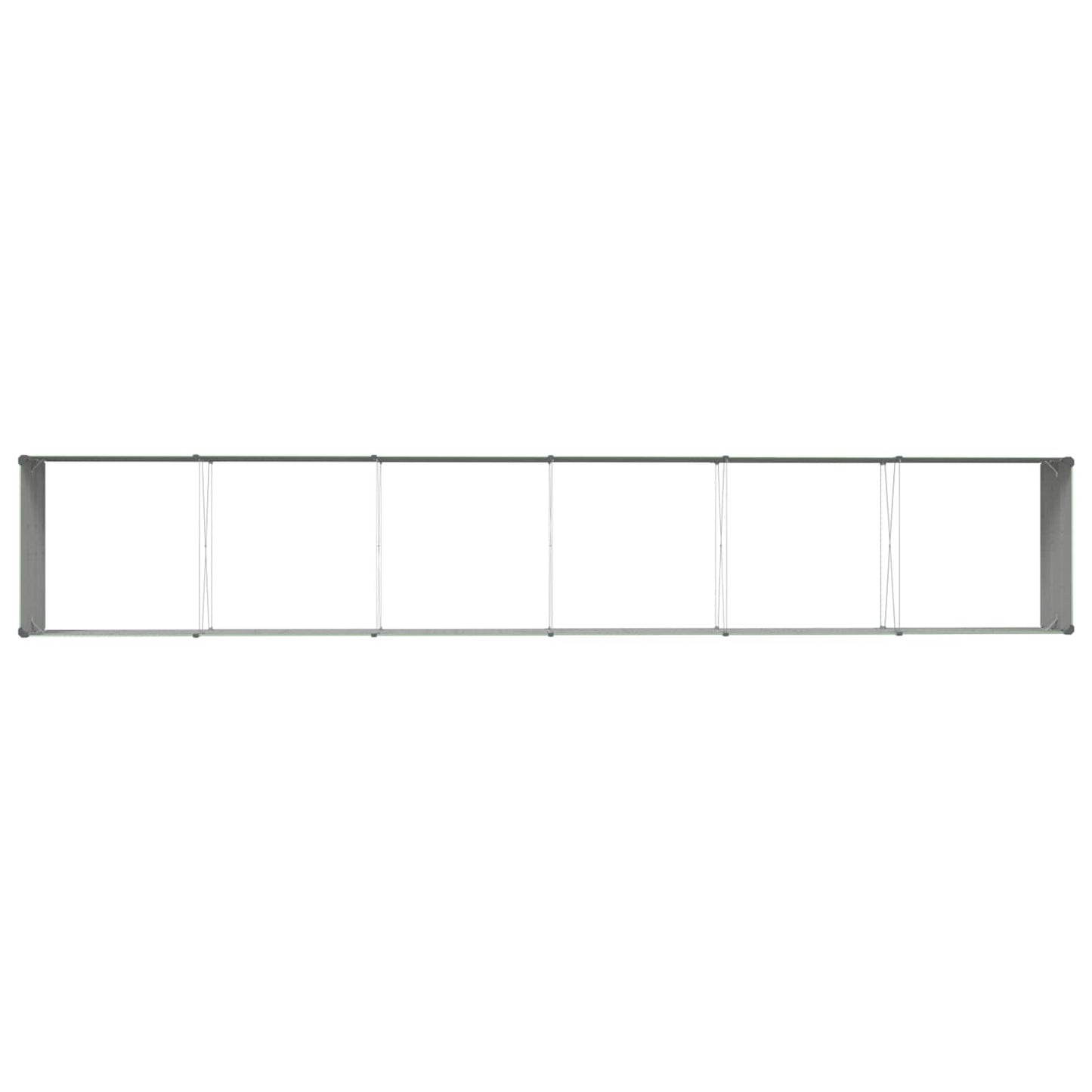 Planter Pastel Green 580 x 100 x 45 cm Galvanised Steel