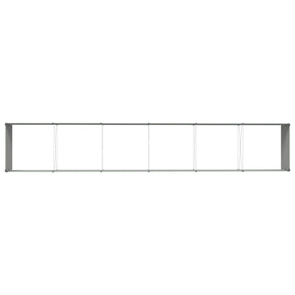 Planter Pastel Green 580 x 100 x 45 cm Galvanised Steel