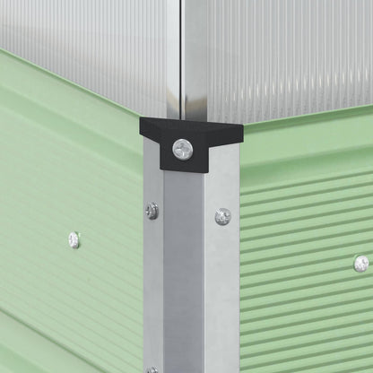 Planter Pastel Green 100 x 100 x 77 cm Galvanised Steel