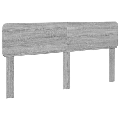 Storage Bed Grey Sonoma 180 x 200 cm Engineered Wood