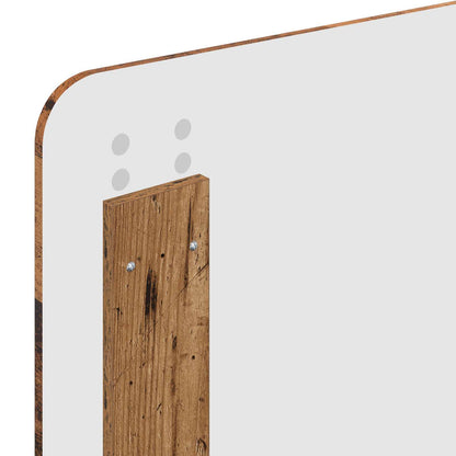 Bed Frame with Headboard Old Wood 90 x 200 cm Engineered Wood