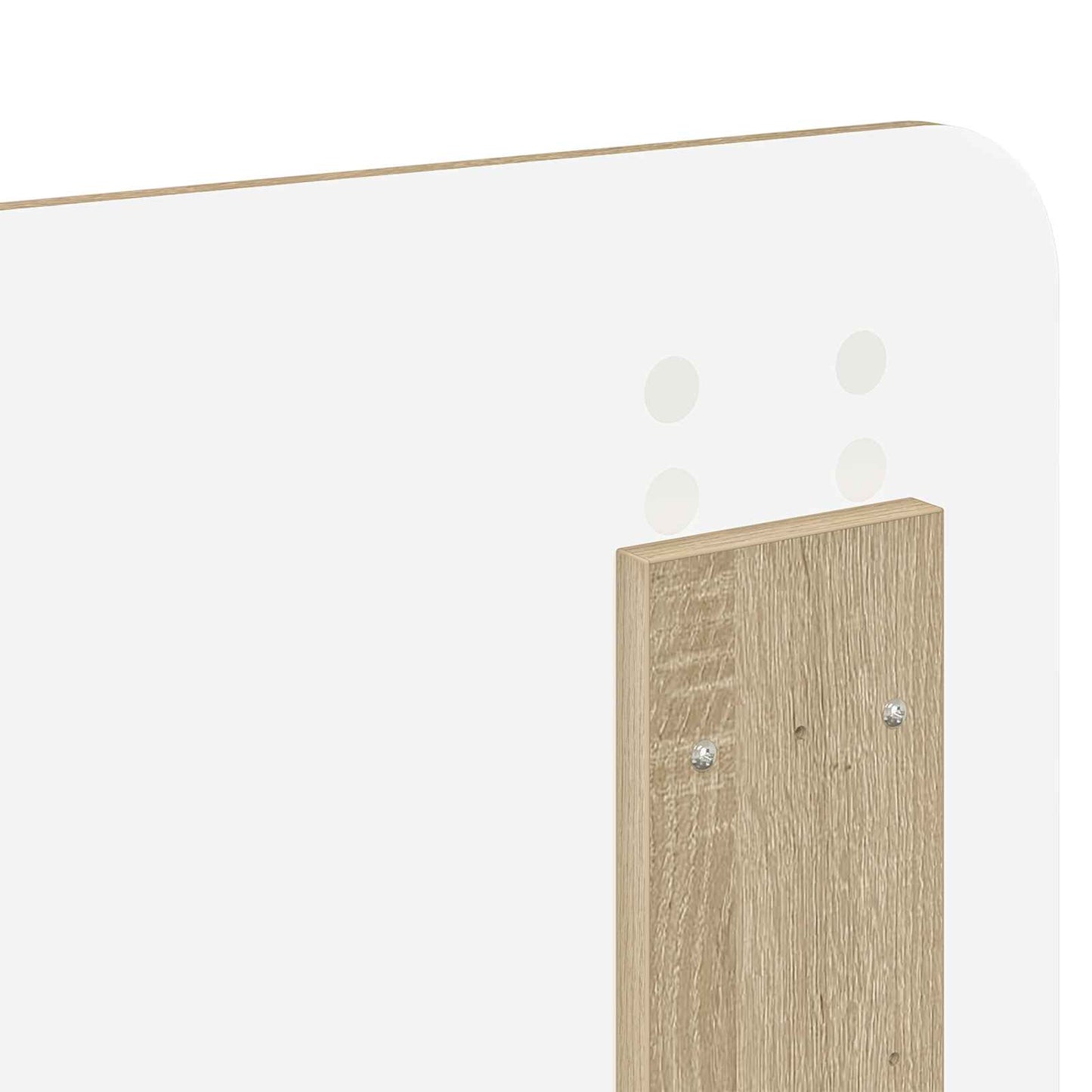 Bed Frame with Headboard Sonoma 140 x 200 cm Solid Pine Wood