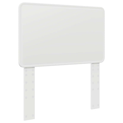 Bed Frame with Headboard White 100 x 200 cm Solid Pine Wood