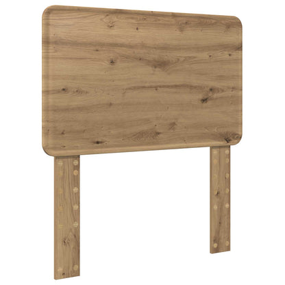 Bed Frame Artisian Oak 90 x 200 cm Solid Pine Wood
